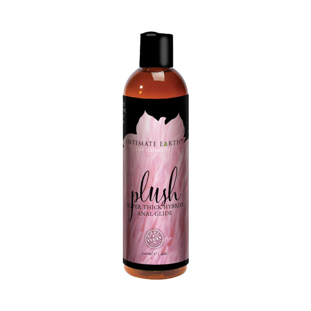 Intimate Earth Plush Super Thick Hybrid Anal Glide 4 oz. - TruLuv Novelties