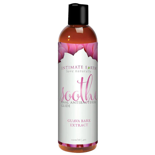 Intimate Earth Soothe Anal Antibacterial Glide with Guava Bark Extract 4 oz. - TruLuv Novelties