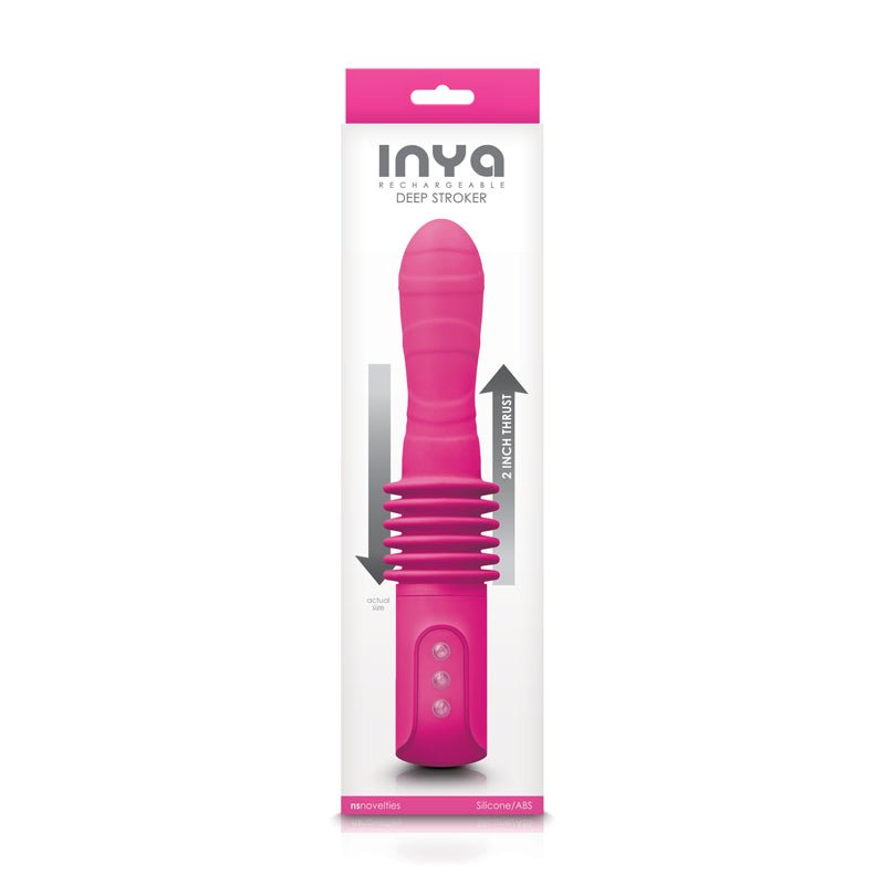 Inya - Deep Stroker - Pink - TruLuv Novelties