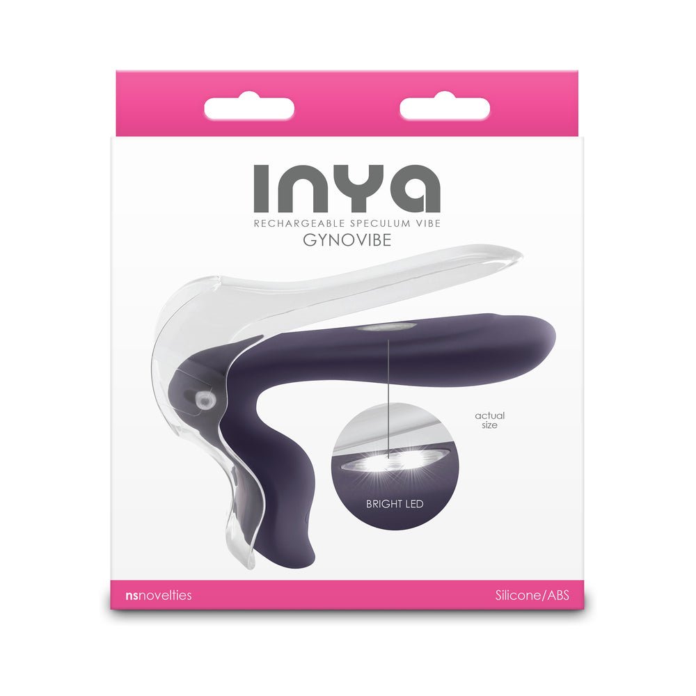 INYA Gyno Vibe Speculum with LED Gray - TruLuv Novelties