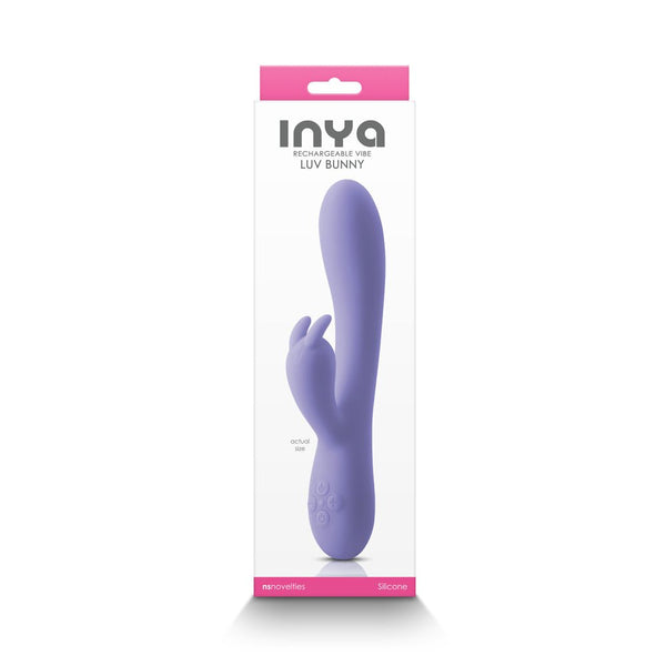 INYA Luv Bunny Rechargeable Vibe Purple - TruLuv Novelties
