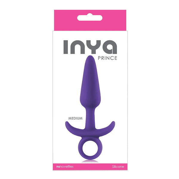 INYA Prince Anal Plug Medium Purple - TruLuv Novelties
