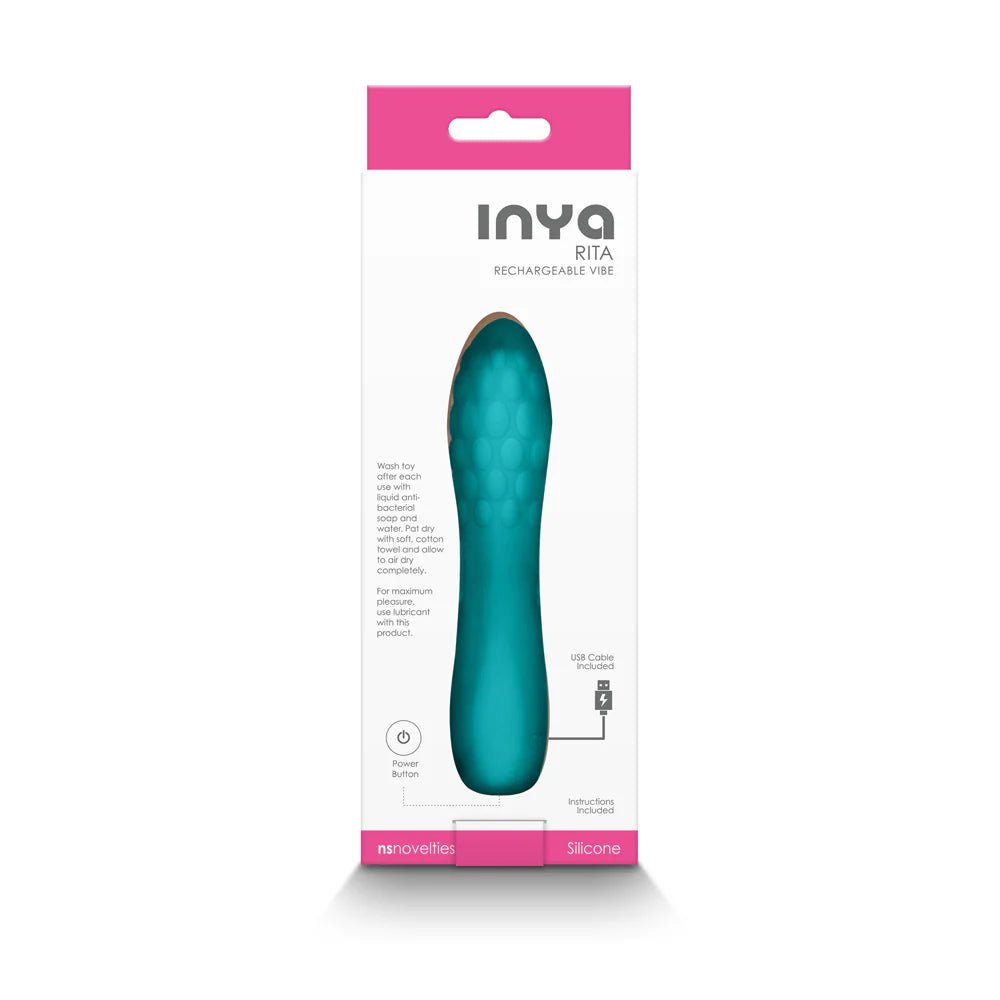INYA Rita Rechargeable Vibe Teal - TruLuv Novelties