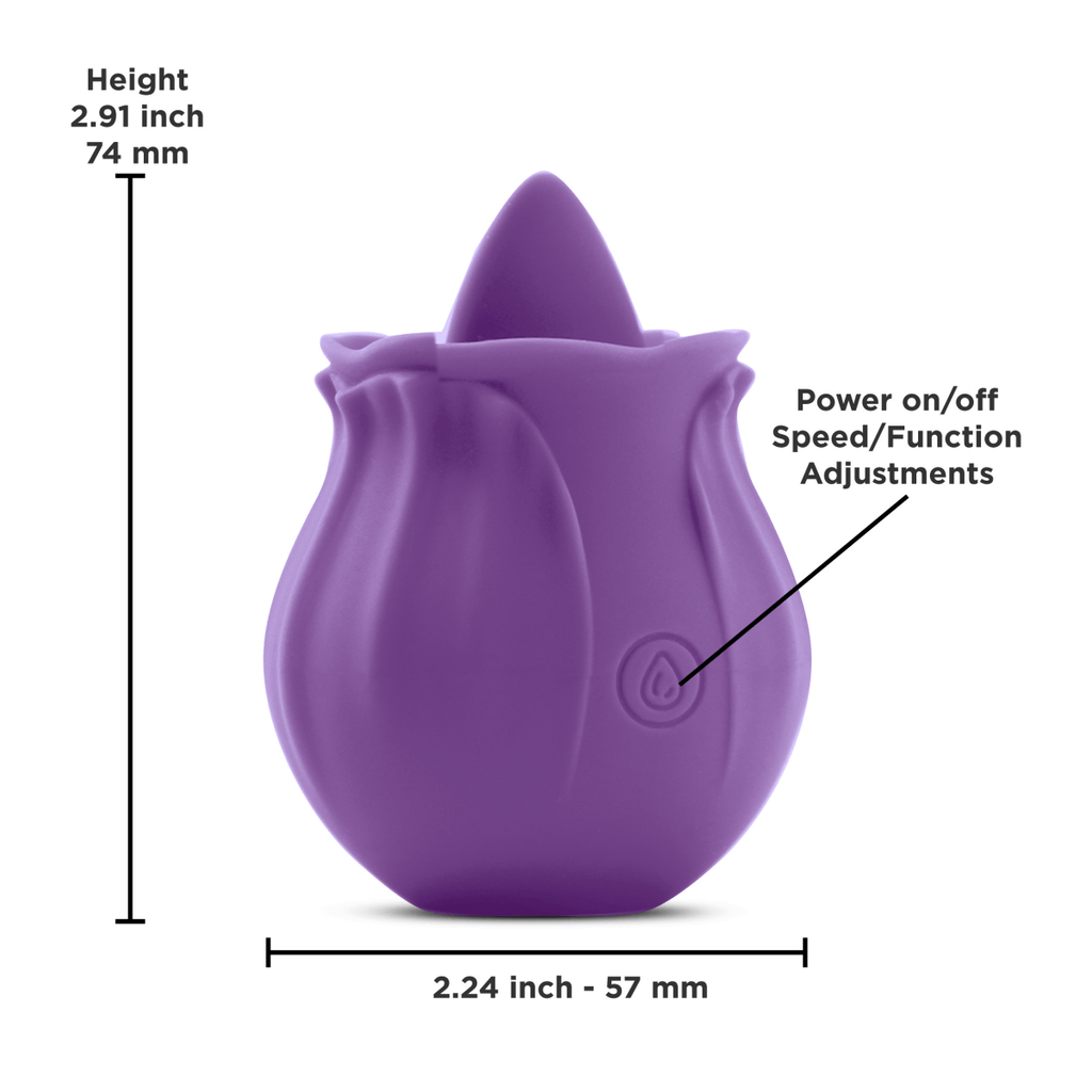 Inya - the Kiss - Purple - TruLuv Novelties