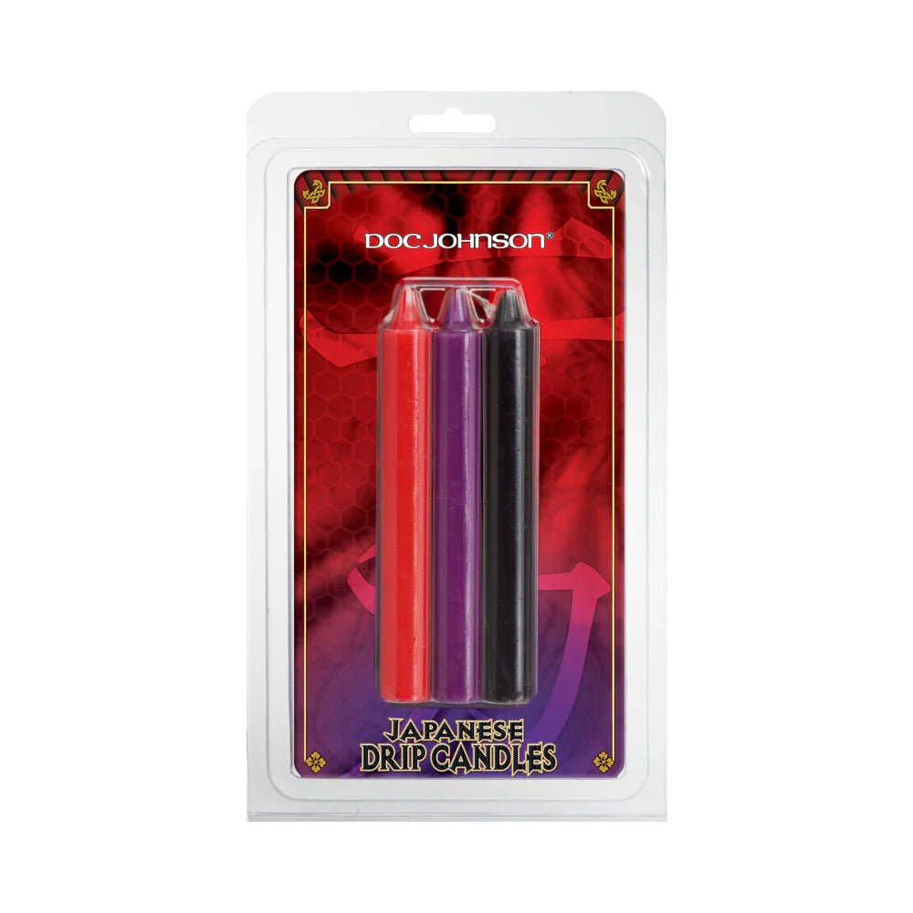 Japanese Drip Cand - Red,Purple,Black - TruLuv Novelties