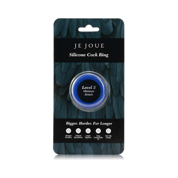 Je Joue Silicone Ring Minimum Stretch Blue - TruLuv Novelties