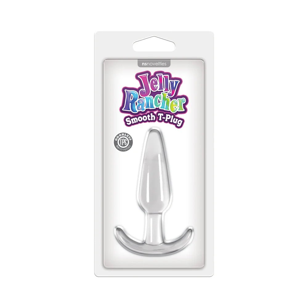 Jelly Rancher Smooth T - Plug Clear - TruLuv Novelties