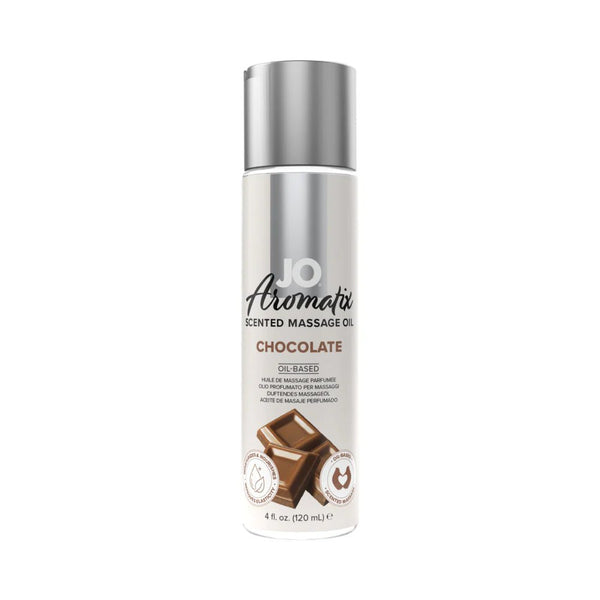 JO Aromatix Chocolate Scented Massage Oil 4 oz. - TruLuv Novelties