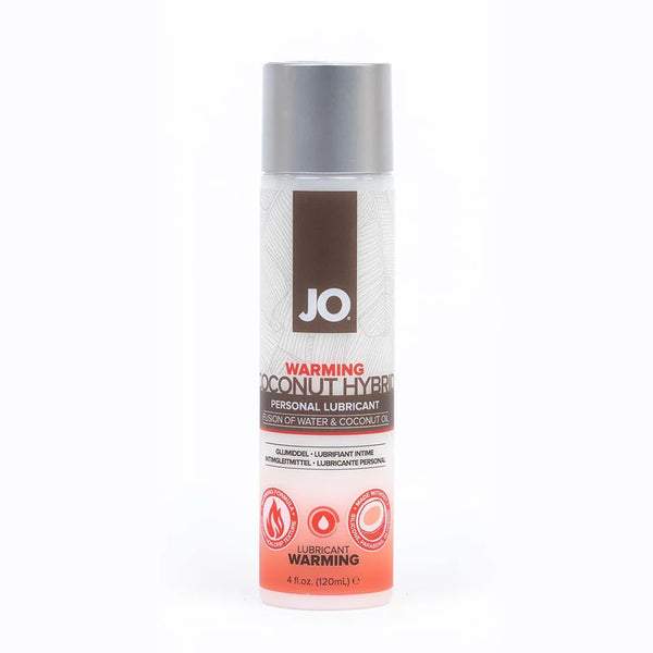 JO Coconut Hybrid Warming Lubricant 4 oz. - TruLuv Novelties