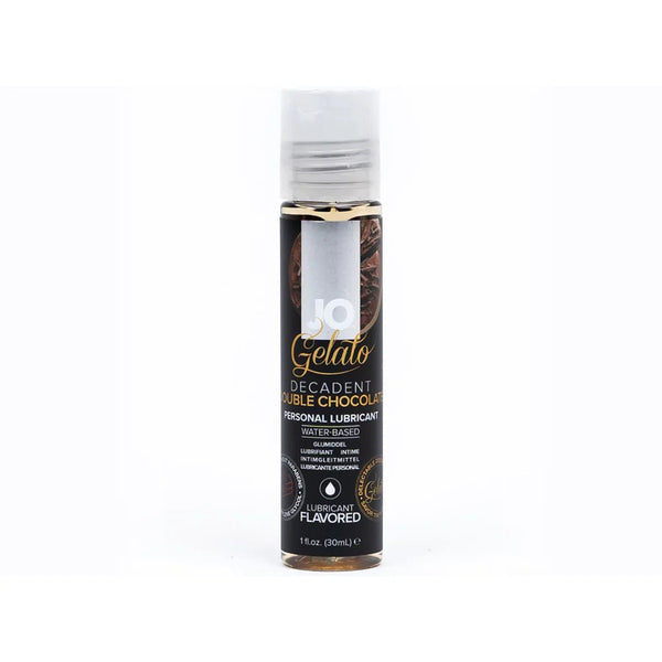 JO Gelato Decadent Double Chocolate Flavored Water - Based Lubricant 1 oz. - TruLuv Novelties