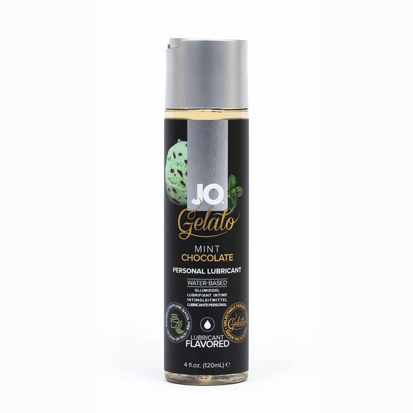 JO Gelato Mint Chocolate Flavored Water - Based Lubricant 4 oz. - TruLuv Novelties