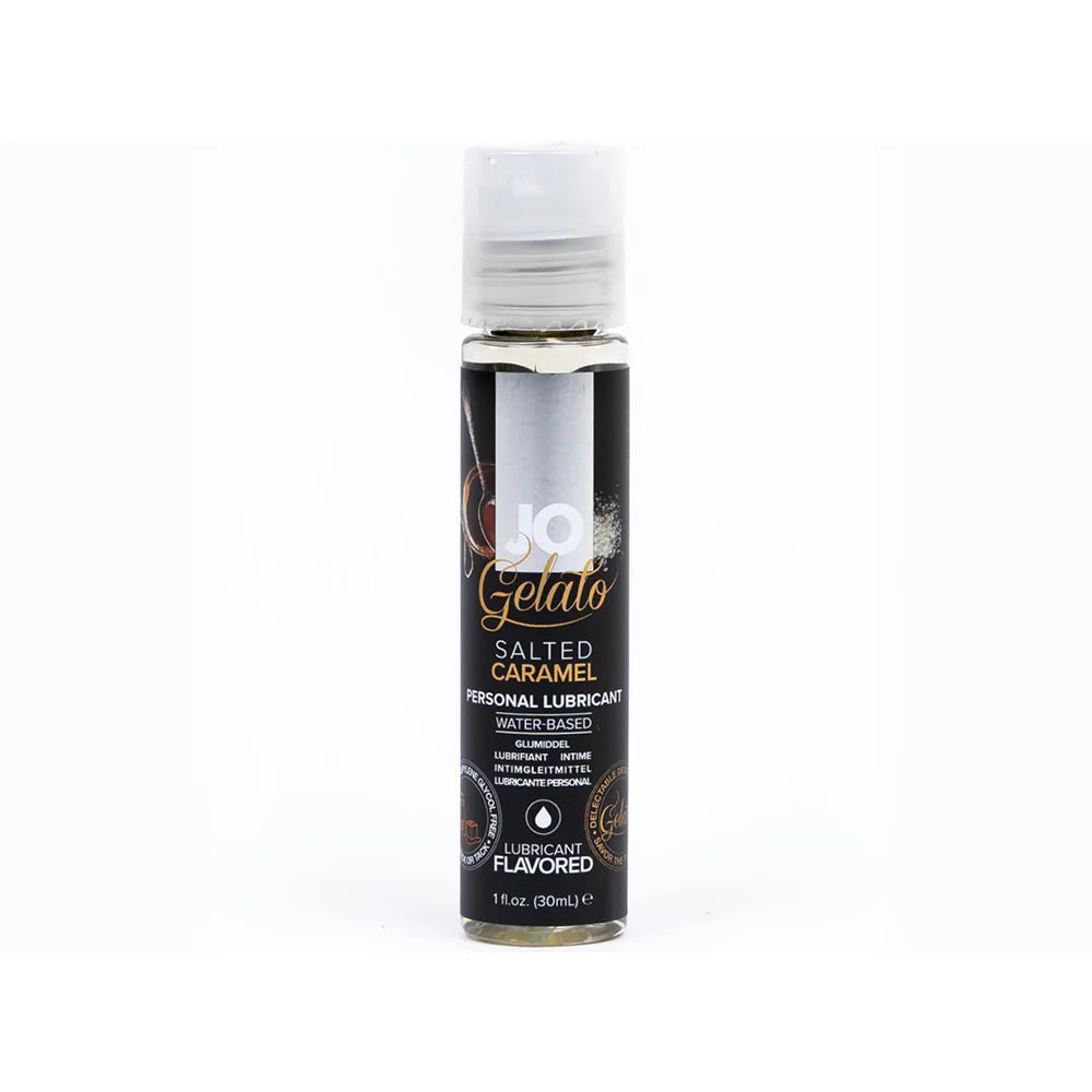 JO Gelato Salted Caramel Flavored Water - Based Lubricant 1 oz. - TruLuv Novelties