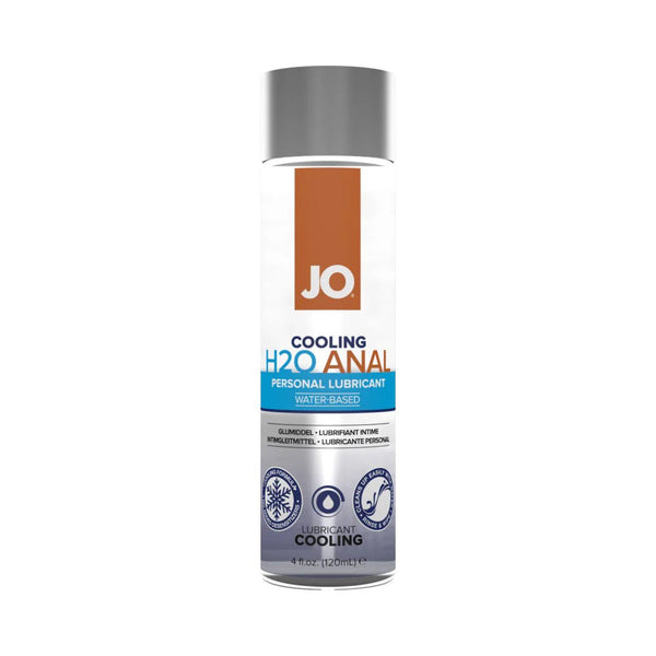 JO H2O Anal Cooling Water - Based Lubricant 4 oz. - TruLuv Novelties