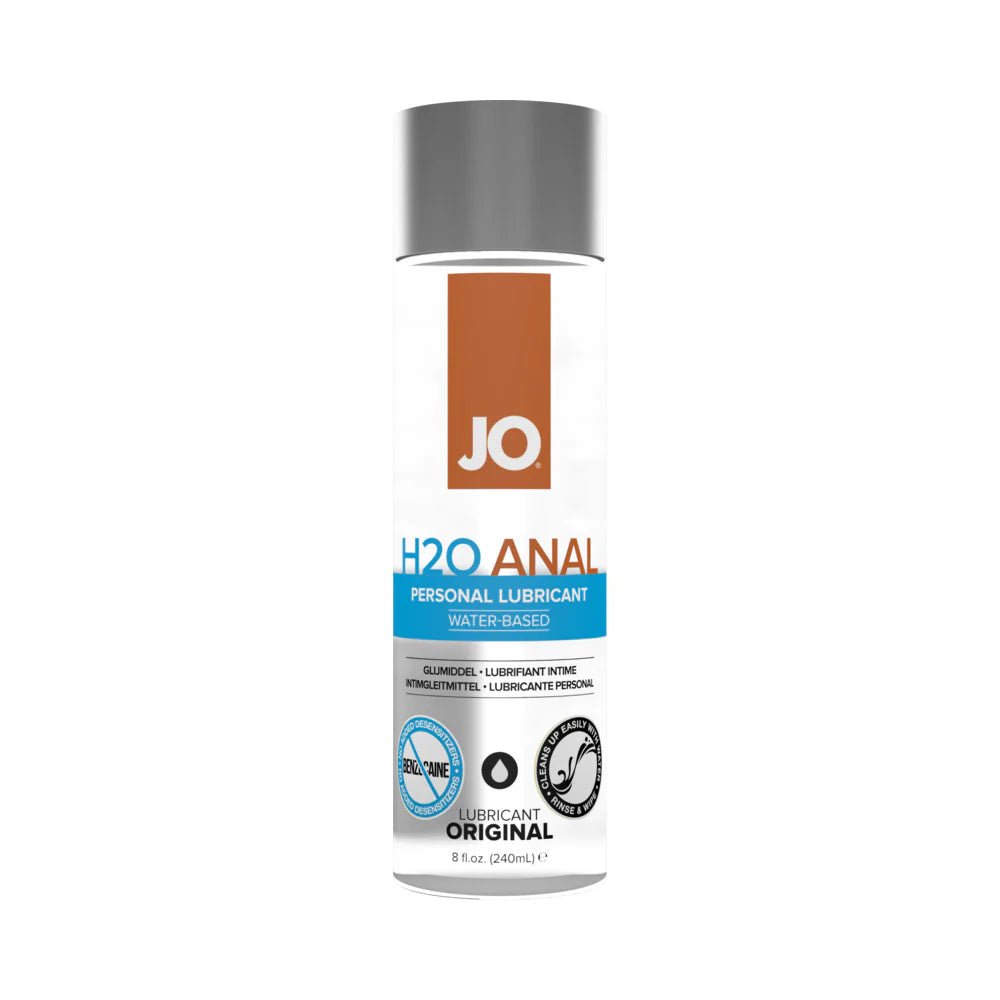 JO H2O Anal Original Water - Based Lubricant 8 oz. - TruLuv Novelties