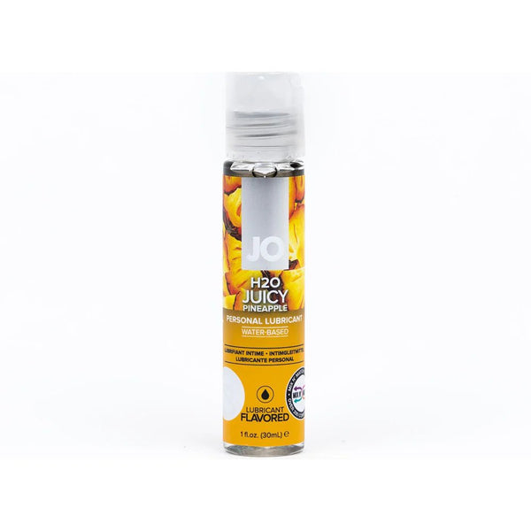 JO H2O Juicy Pineapple Flavored Water - Based Lubricant 1 oz. - TruLuv Novelties
