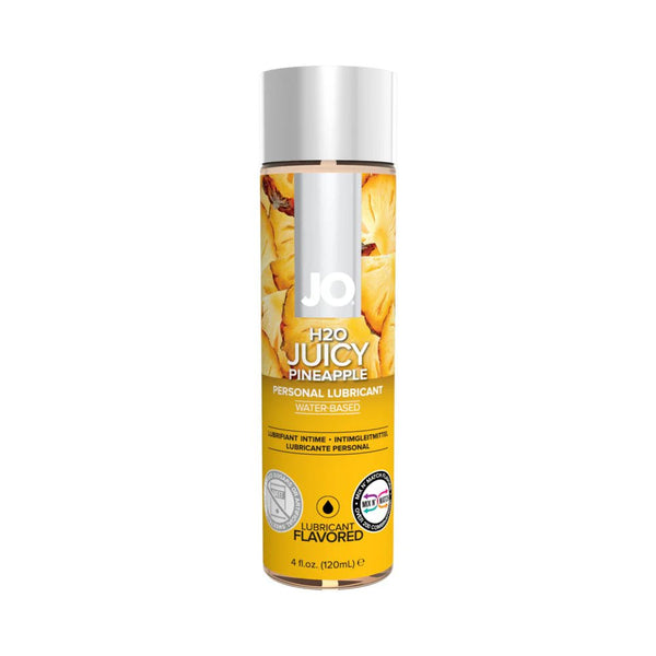 JO H2O Juicy Pineapple Flavored Water - Based Lubricant 4 oz. - TruLuv Novelties