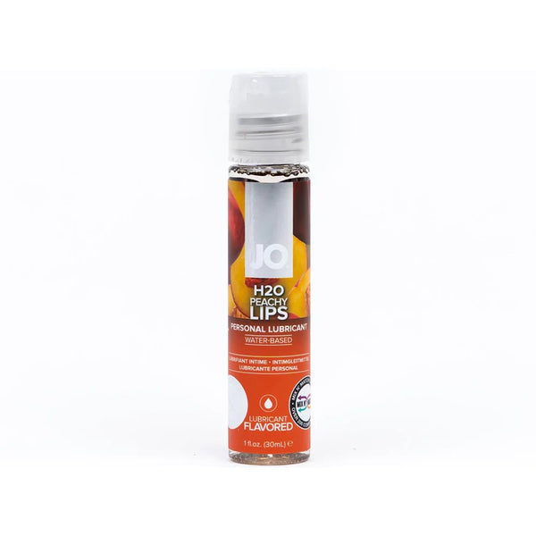 JO H2O Peachy Lips Flavored Water - Based Lubricant 1 oz. - TruLuv Novelties
