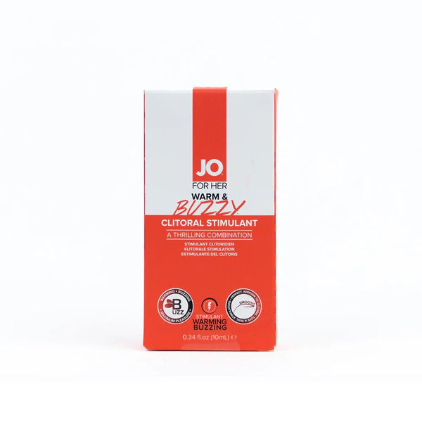 JO Warm & Buzzy Clitoral Stimulant 0.34 oz. - TruLuv Novelties