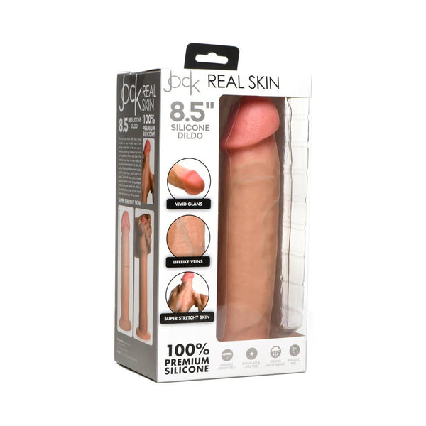 JOCK 8.5 in. Realistic Skin Silicone Dildo - TruLuv Novelties