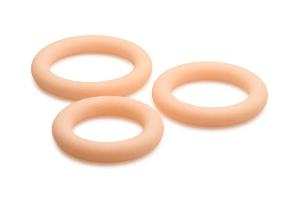 Jock Silicone Cock Ring Set in - Light - TruLuv Novelties