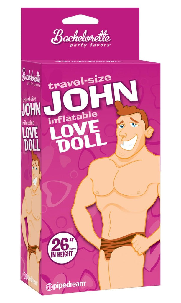 John Blow Up Doll - Travel Size - TruLuv Novelties