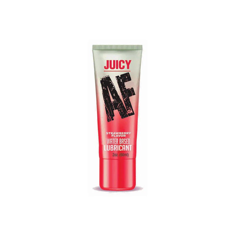 Juicy AF Water - Based Lubricant Strawberry 2 oz. - TruLuv Novelties