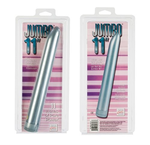 Jumbo 11 Inches Massager - Platinum - TruLuv Novelties