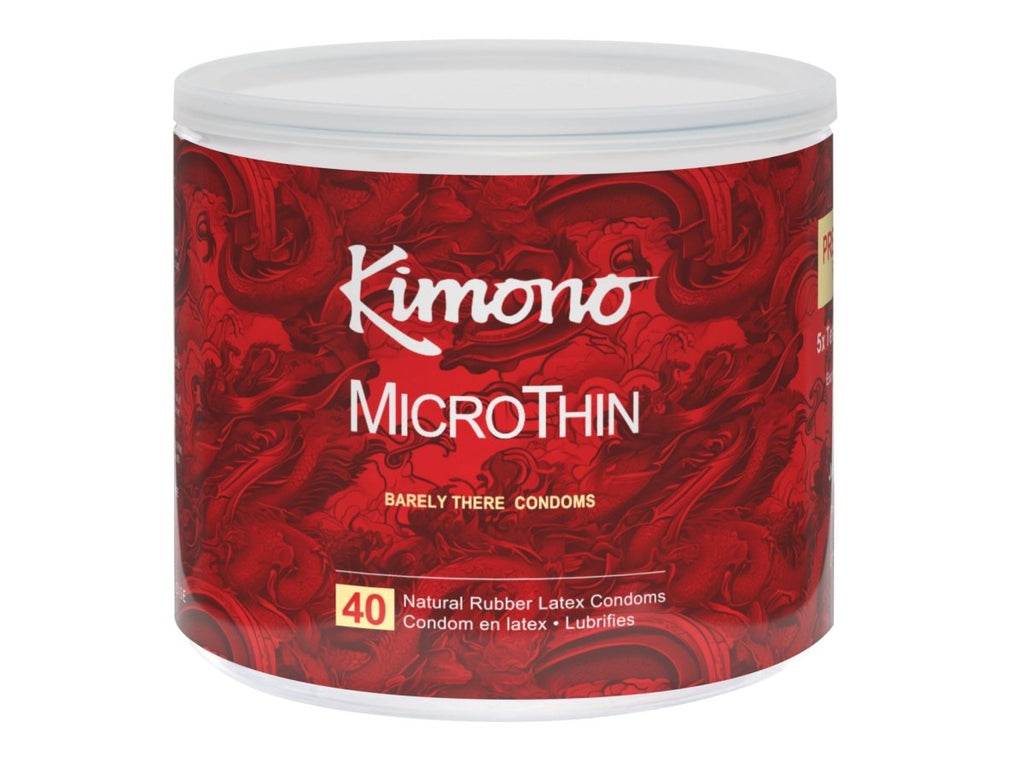 Kimono Bowl Microthin 40 Count Condoms - TruLuv Novelties