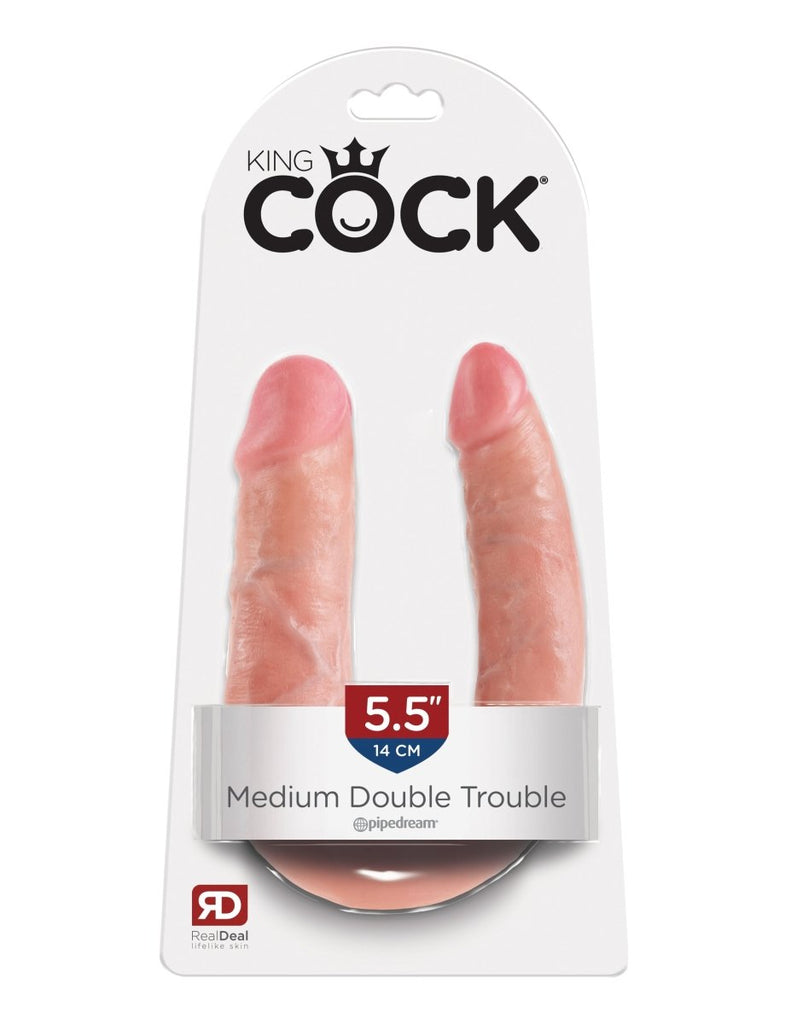 King Cock Double Trouble - TruLuv Novelties