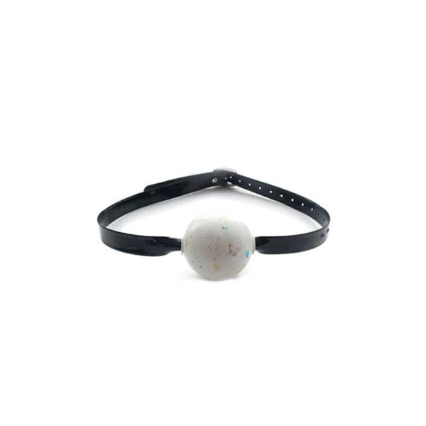 KinkLab Jawbreaker Ball Gag (Black) - TruLuv Novelties