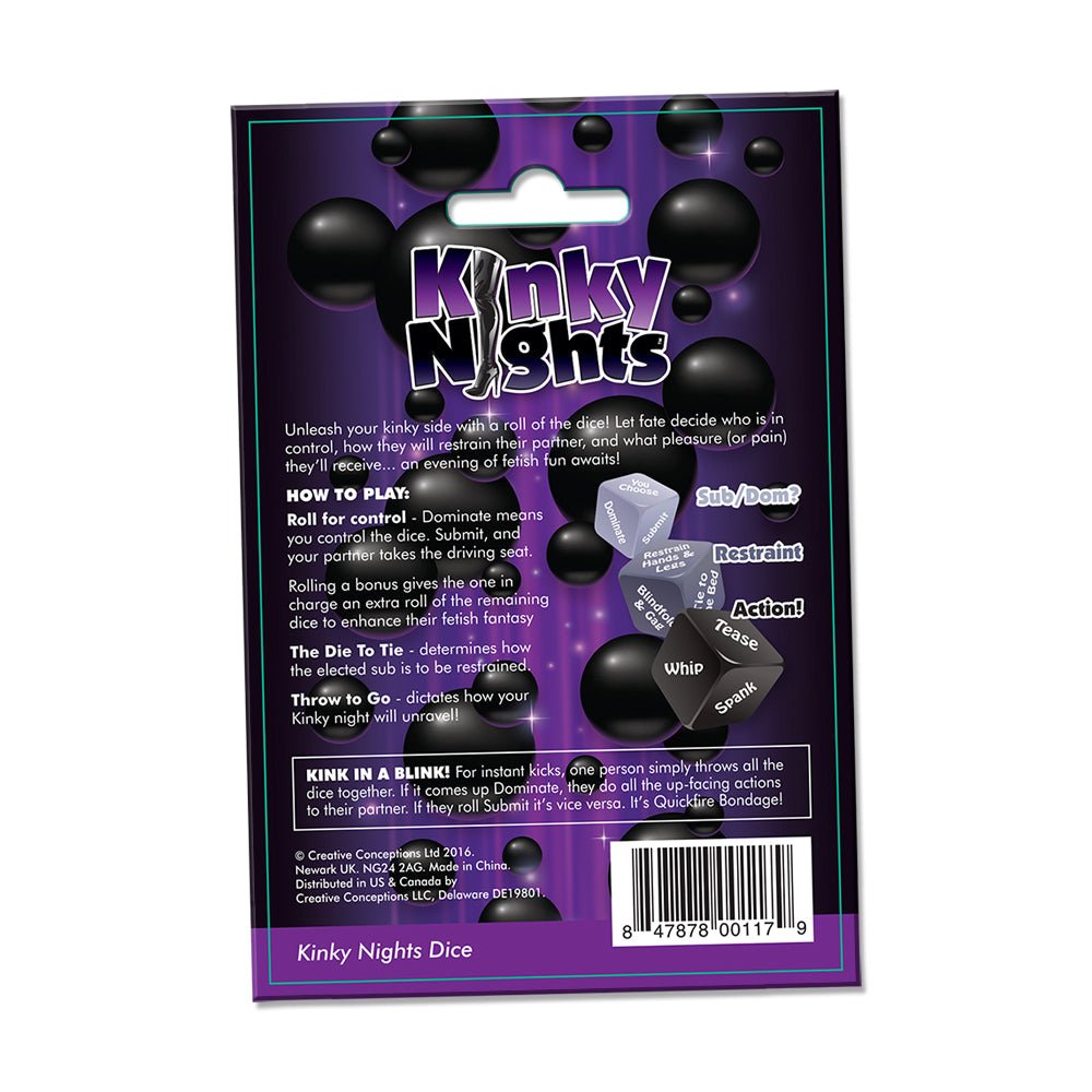 Kinky Night Dare Dice - TruLuv Novelties
