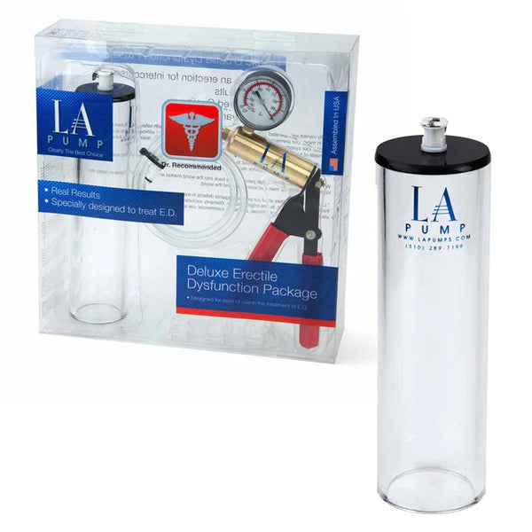 LA Pump Deluxe Erectile Dysfunction Package 2 x 9 in. packaged - TruLuv Novelties