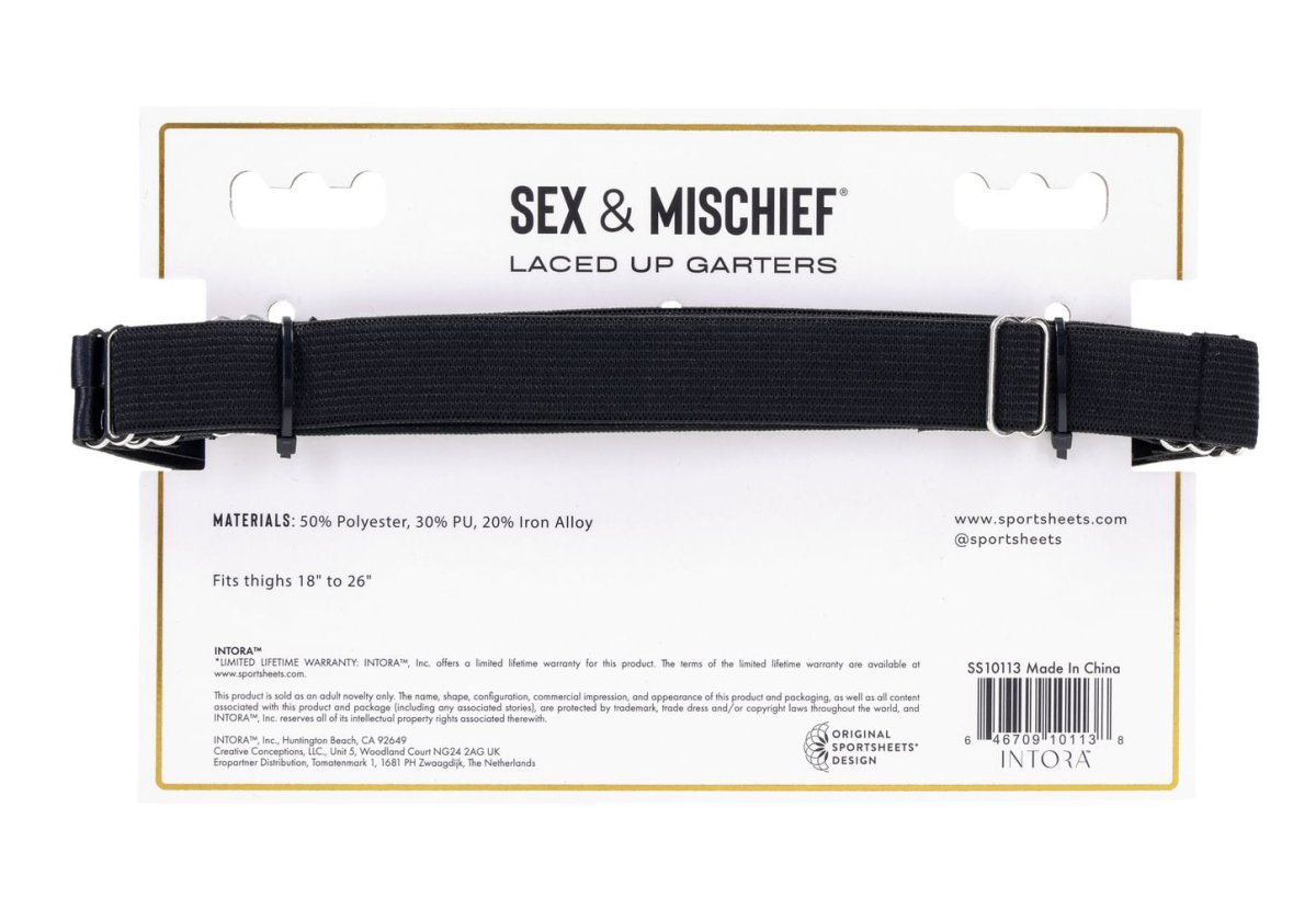Laced Up Garters