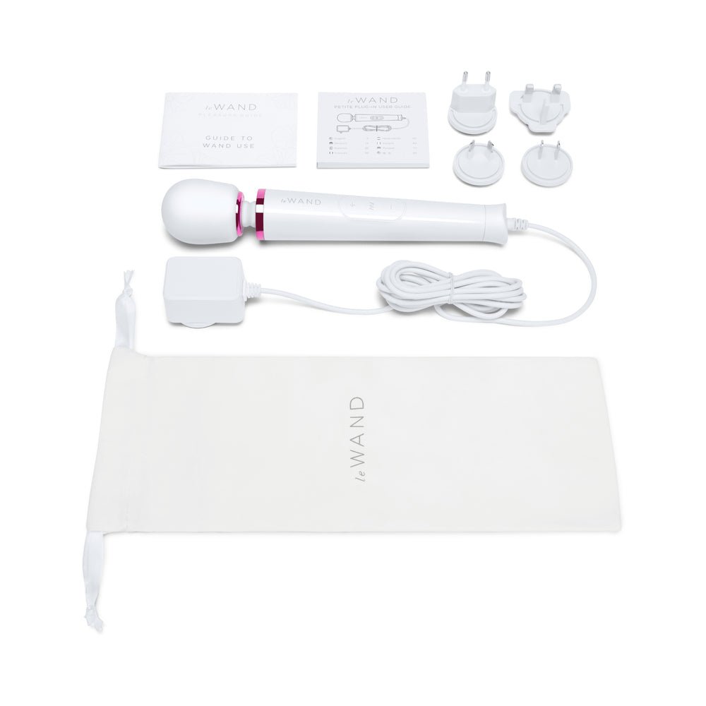 Le Wand Powerful Petite Plug-In White - TruLuv Novelties
