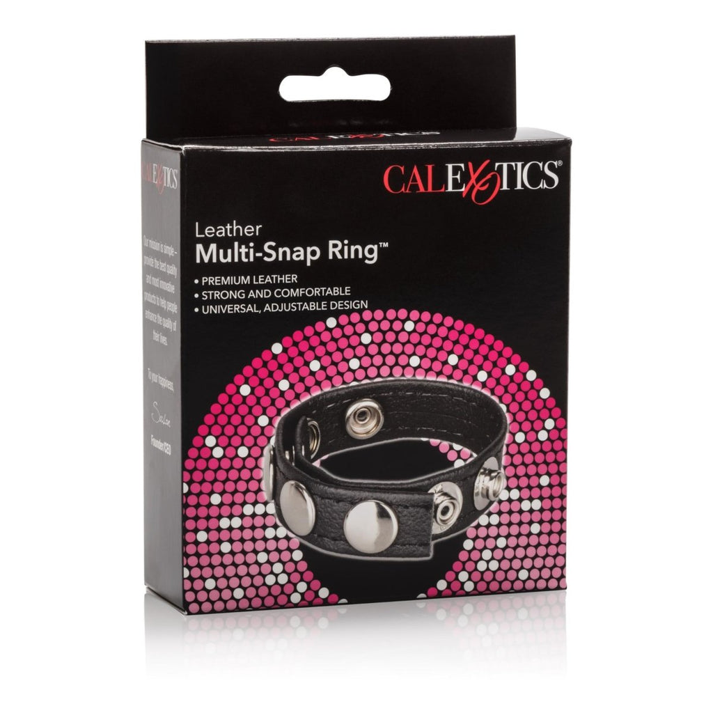 Leather Multi-Snap Ring - TruLuv Novelties