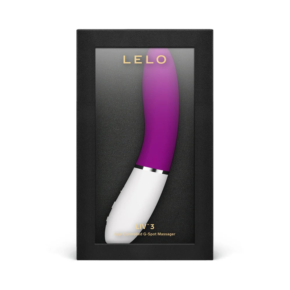 LELO LIV 3 App - Controlled G - Spot Vibrator Deep Rose - TruLuv Novelties