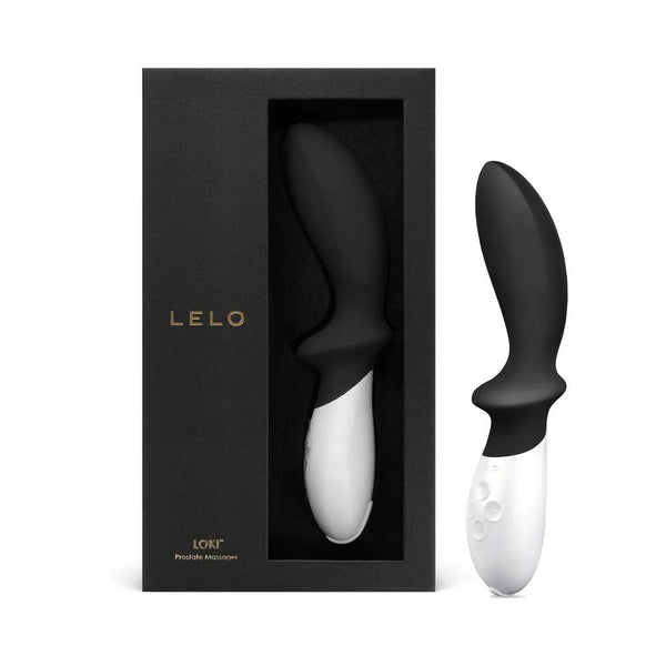 LELO LOKI Rechargeable Prostate Vibrator Obsidian Black - TruLuv Novelties