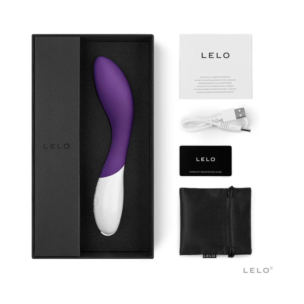 LELO MONA 2 Rechargeable G - Spot Vibrator Purple - TruLuv Novelties