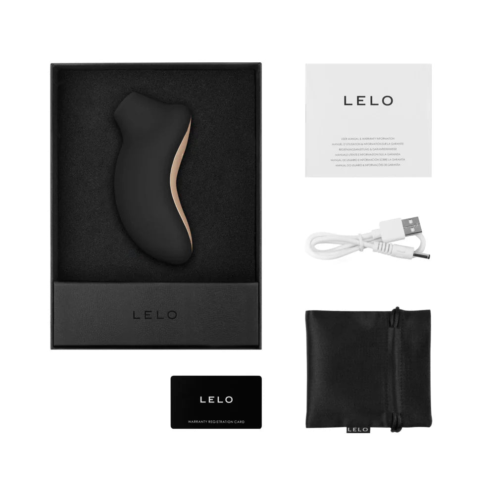 LELO SONA CRUISE Rechargeable Clitoral Stimulator Black - TruLuv Novelties