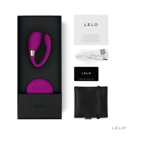 LELO TIANI 3 Rechargeable Dual Stimulation Couples Vibrator With Remote Deep Rose - TruLuv Novelties