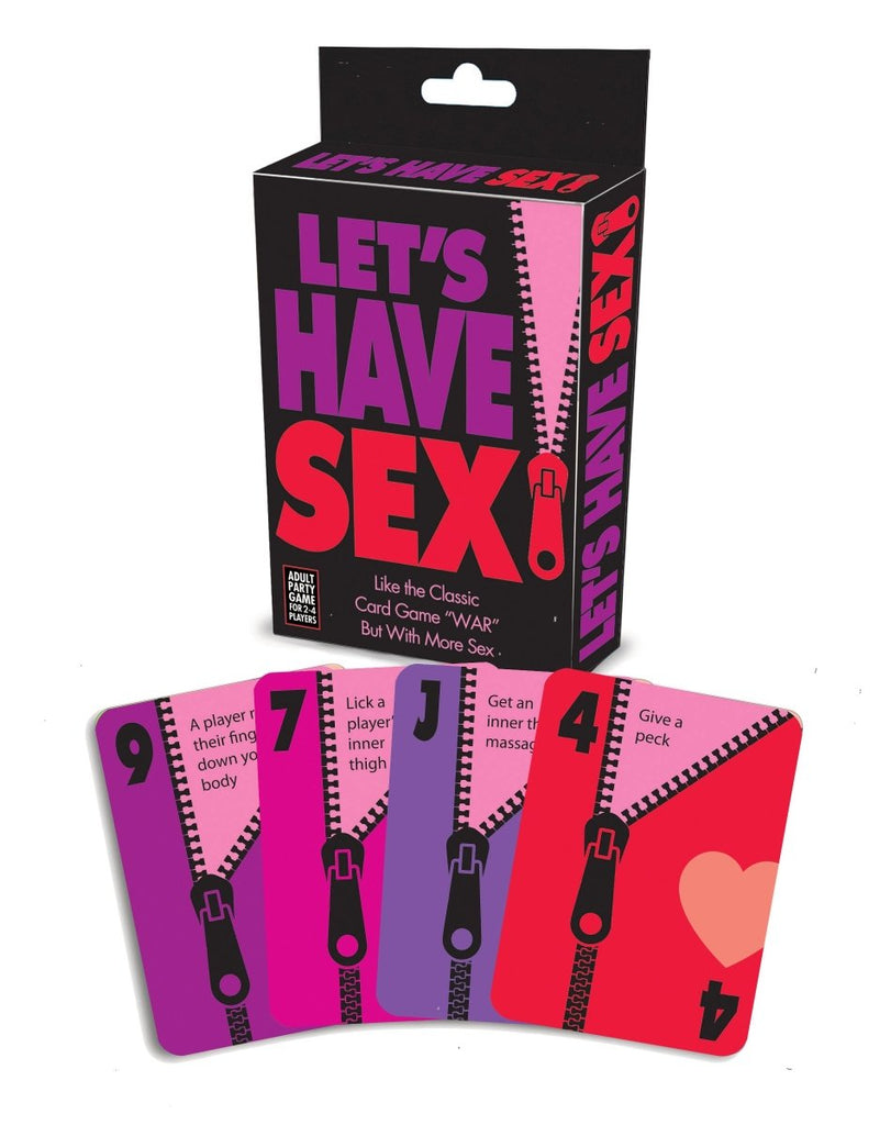 Lets Have Sex Card Game - TruLuv Novelties
