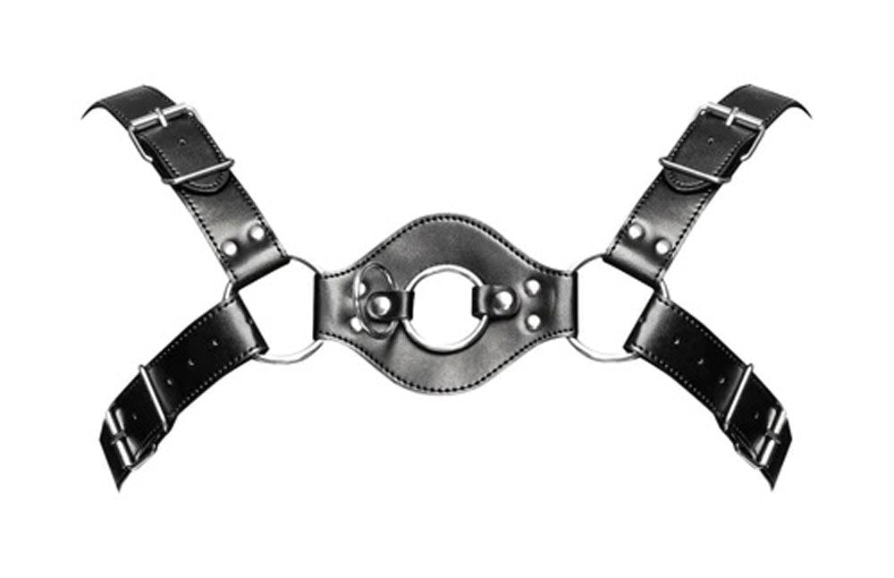 Libra Leather Harness - Black - TruLuv Novelties