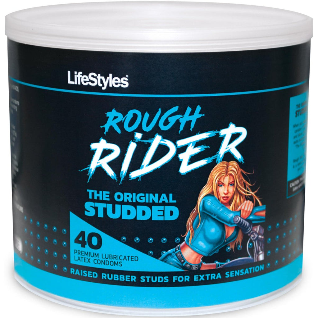 Lifestyles Rough Rider - 40 Count Jar - TruLuv Novelties