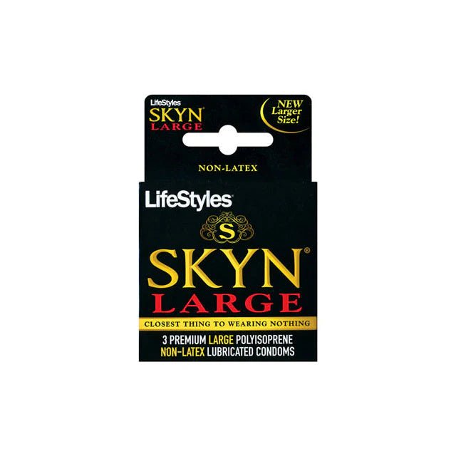 Lifestyles SKYN Large Polyisoprene (3 pack) - TruLuv Novelties