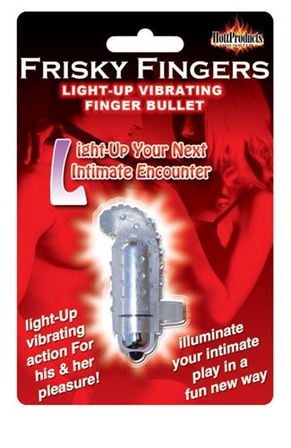 Light Up Frisky Finger - Clear - TruLuv Novelties