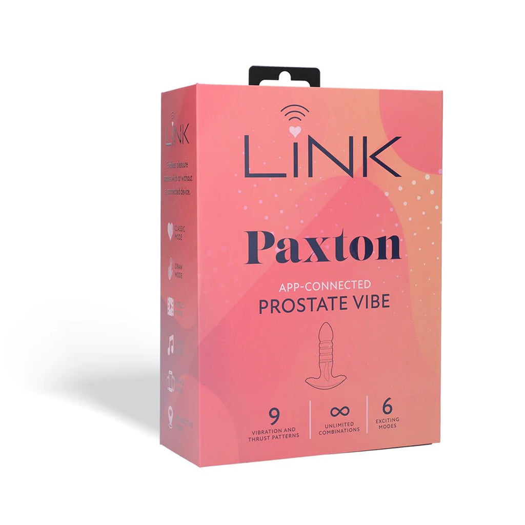 Link Paxton - App Connected Prostate Vibe - Navy Blue - TruLuv Novelties