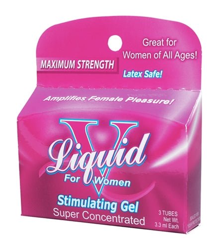 Liquid v Box for Women 3 Tube Box - TruLuv Novelties