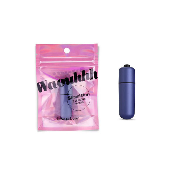 Love to Love Waouhhh Bullet Vibrator Midnight Indigo - TruLuv Novelties