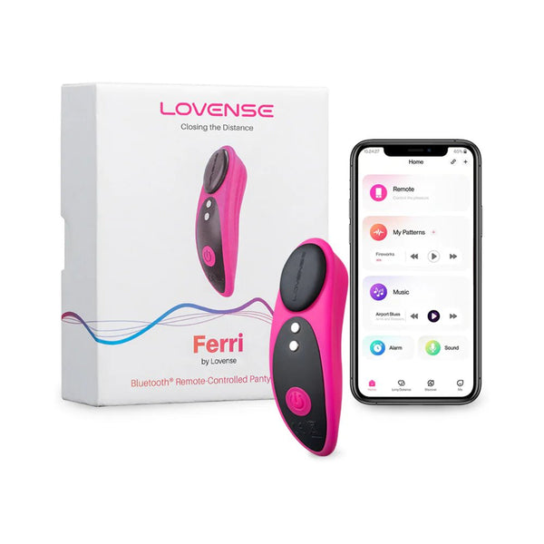 Lovense Ferri Bluetooth Remote - Controlled Panty Vibrator - TruLuv Novelties
