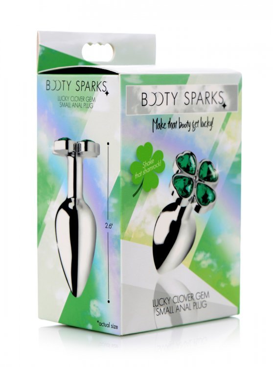Lucky Clover Gem Anal Plug - Small - TruLuv Novelties